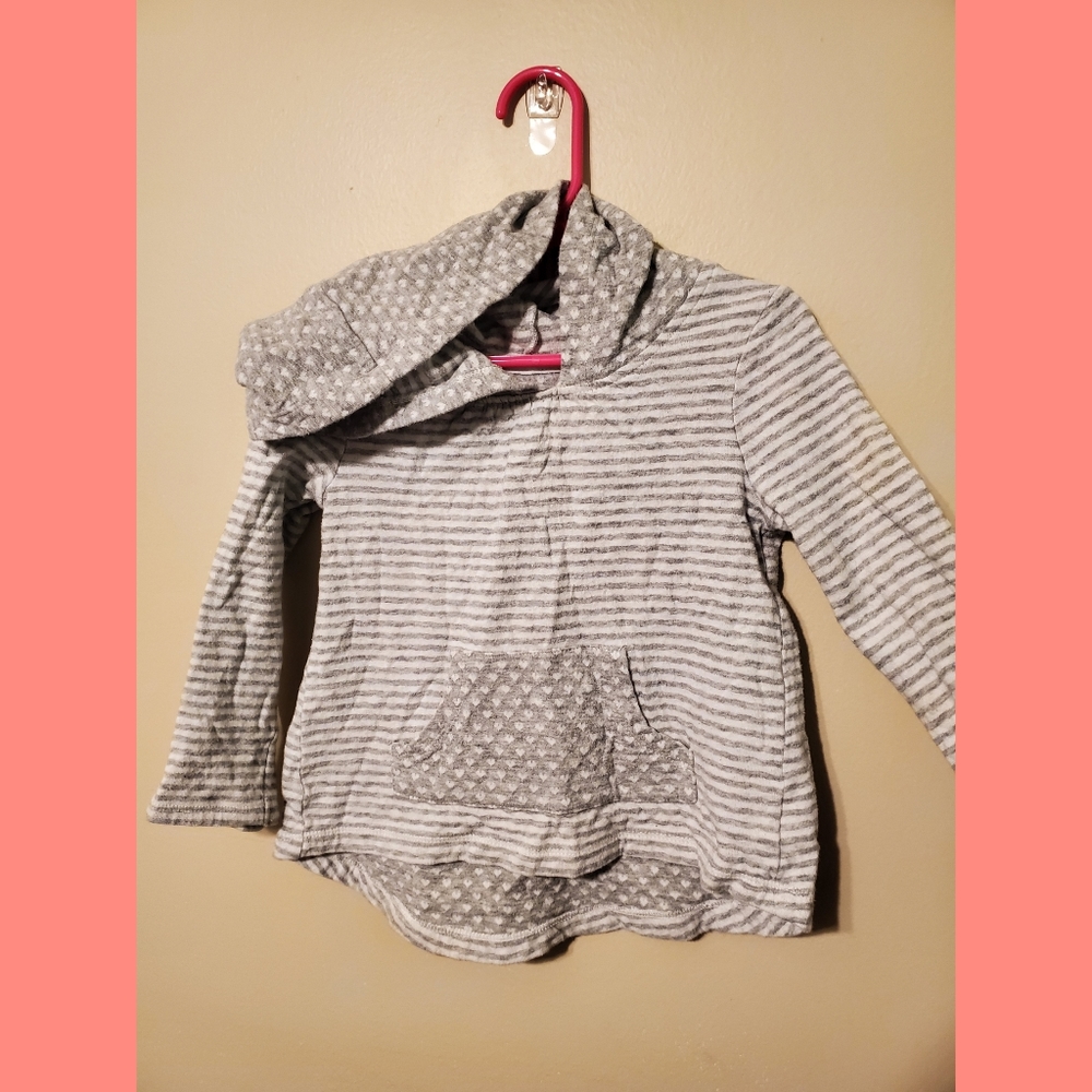 Toddler Girl's Cat&Jack 4T Hooded Shirt